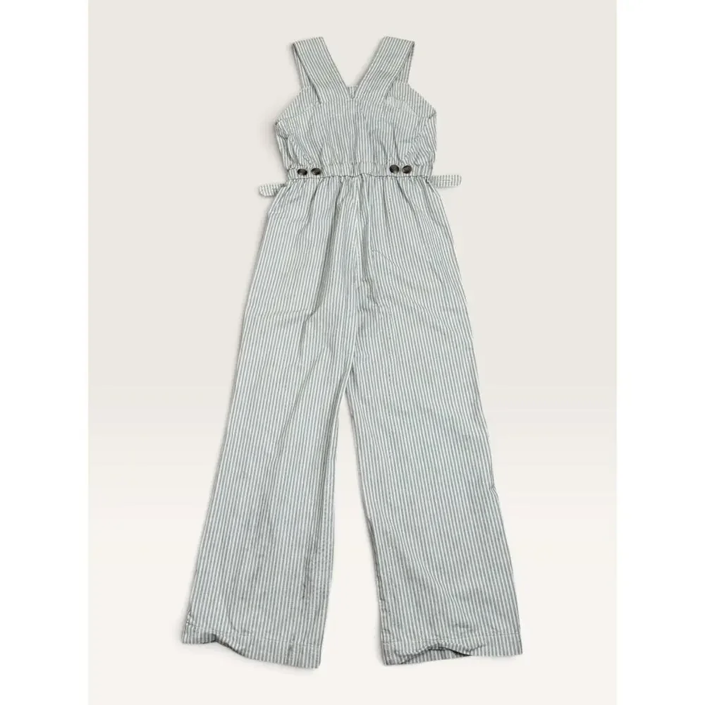Everlane The Fatigue Apron Jumpsuit Overalls Size 14